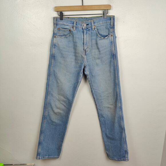 Levi's Western Fit Jeans Mens 30x32 Straight Classic Casual Medium Wash Cowboy - Picture 1 of 11